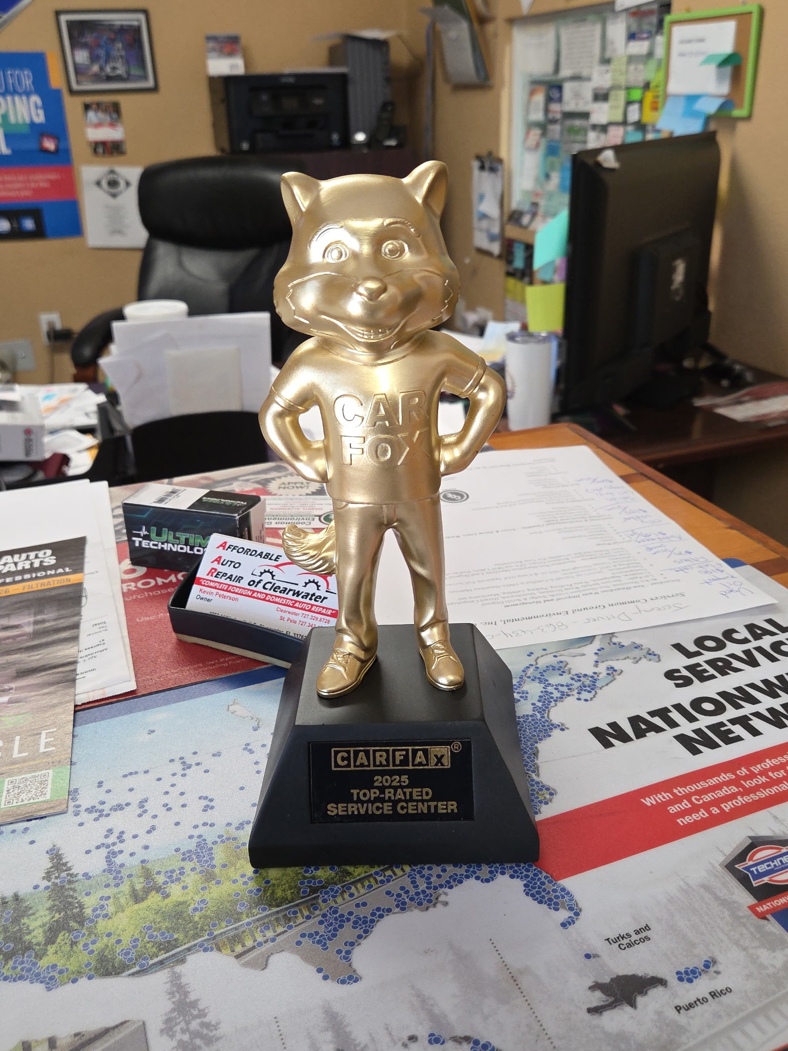 CARFAX Gold Trophy