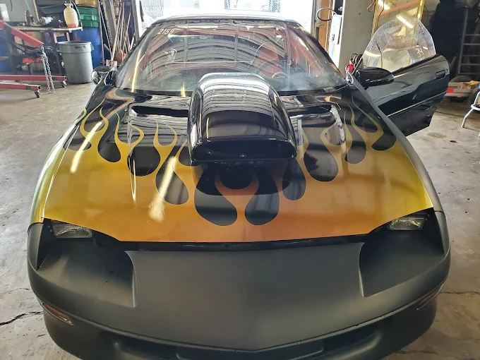 Custom Flame Job